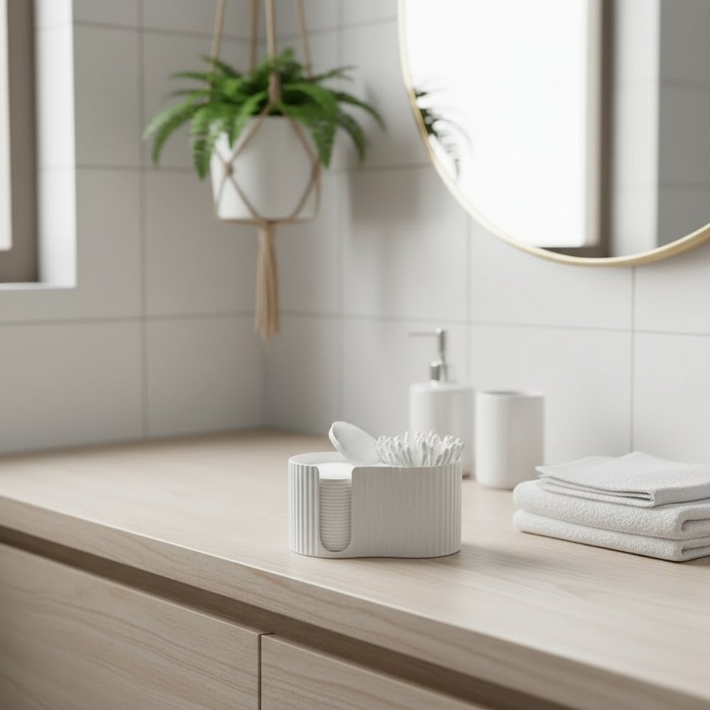 Porta Discos de Algodon