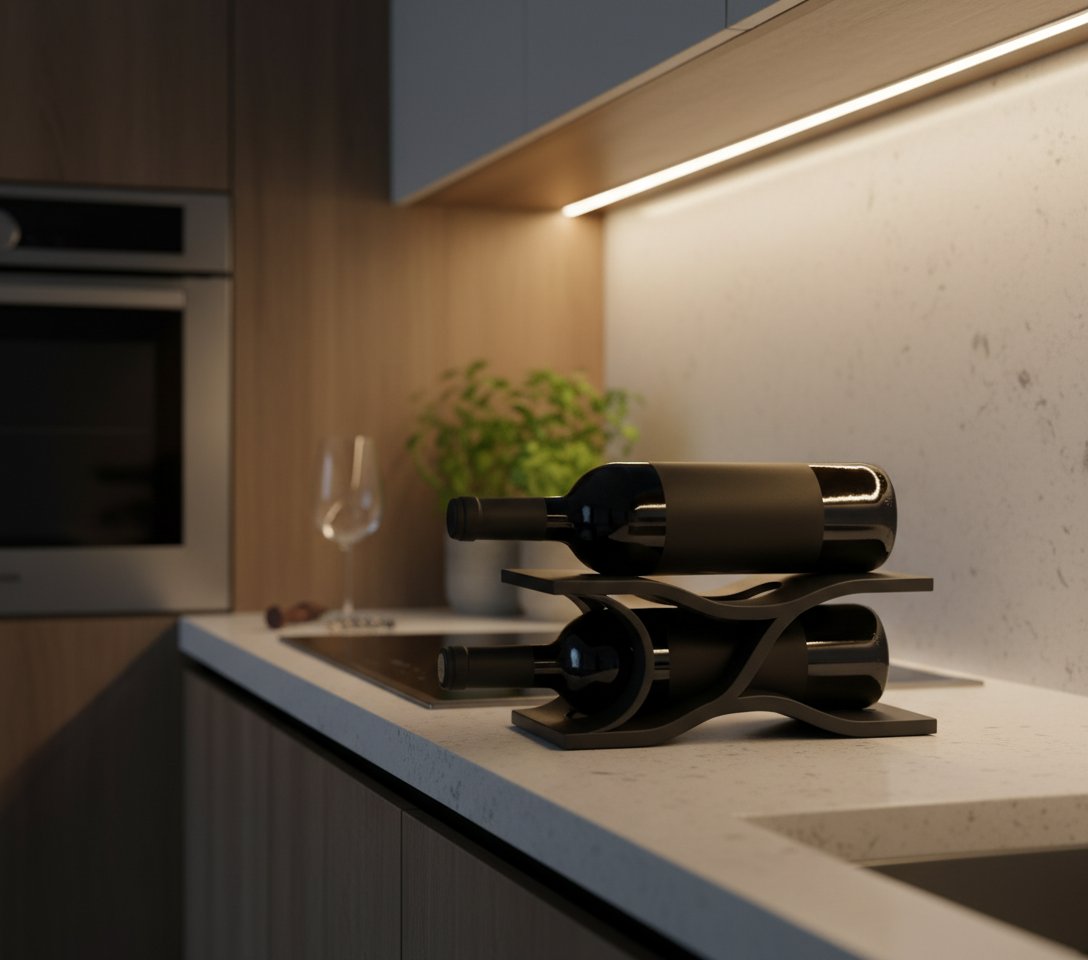 Estante para 2 vinos