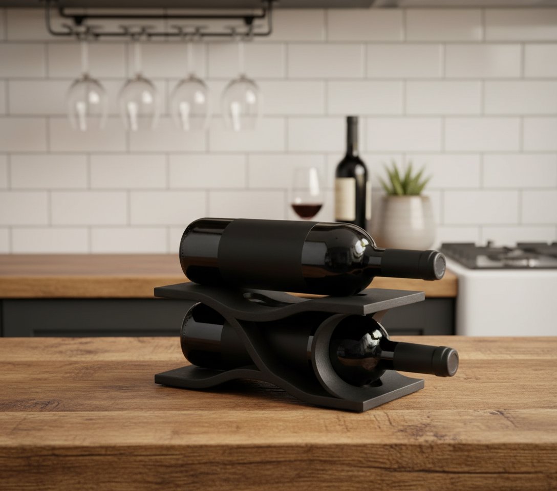 Estante para 2 vinos