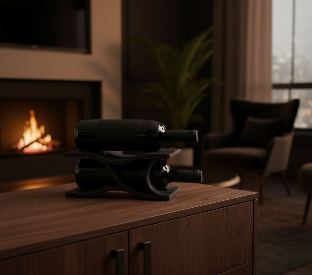 Estante para 2 vinos