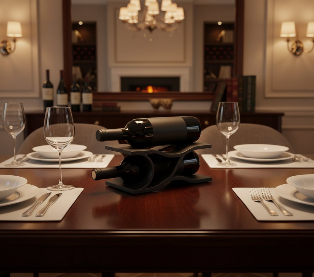 Estante para 2 vinos