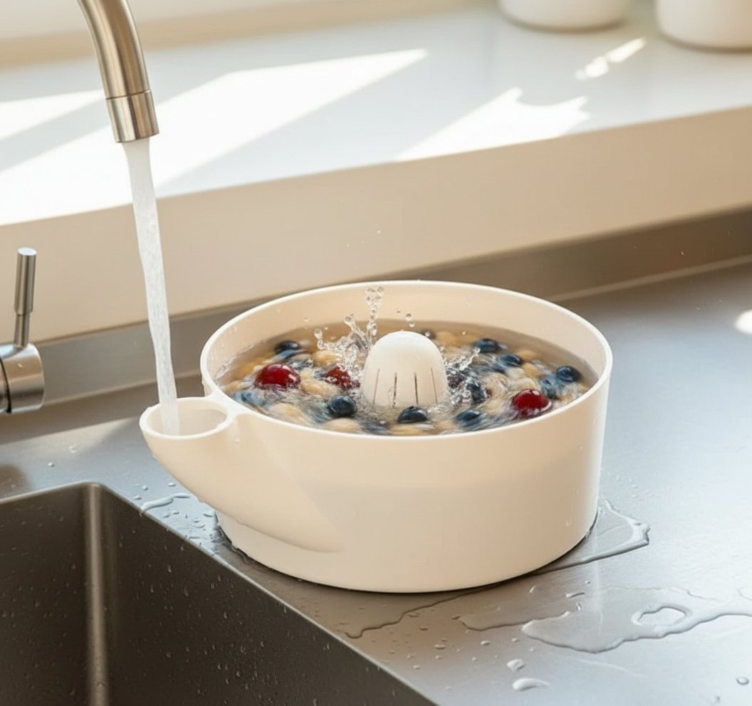 Escurridor lavador de frutas