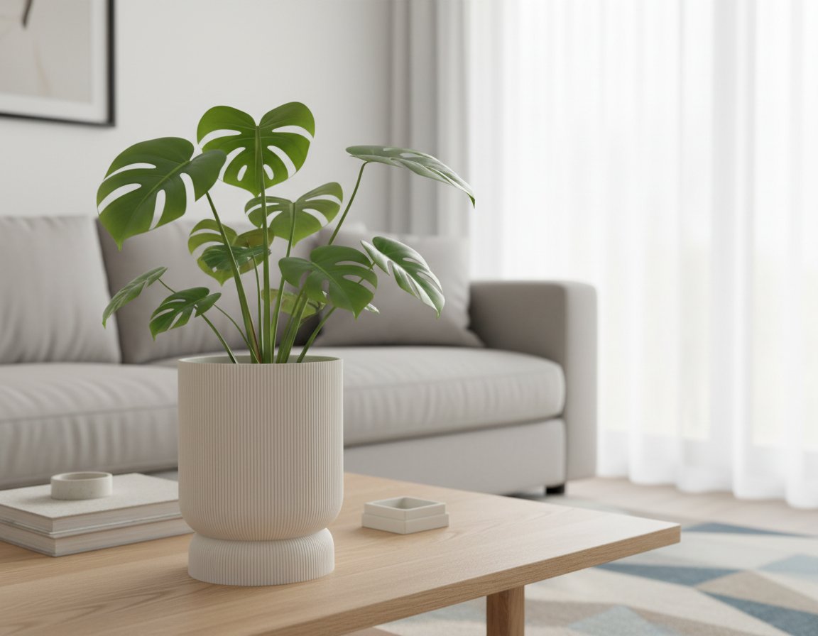 Maceta con bandeja de goteo