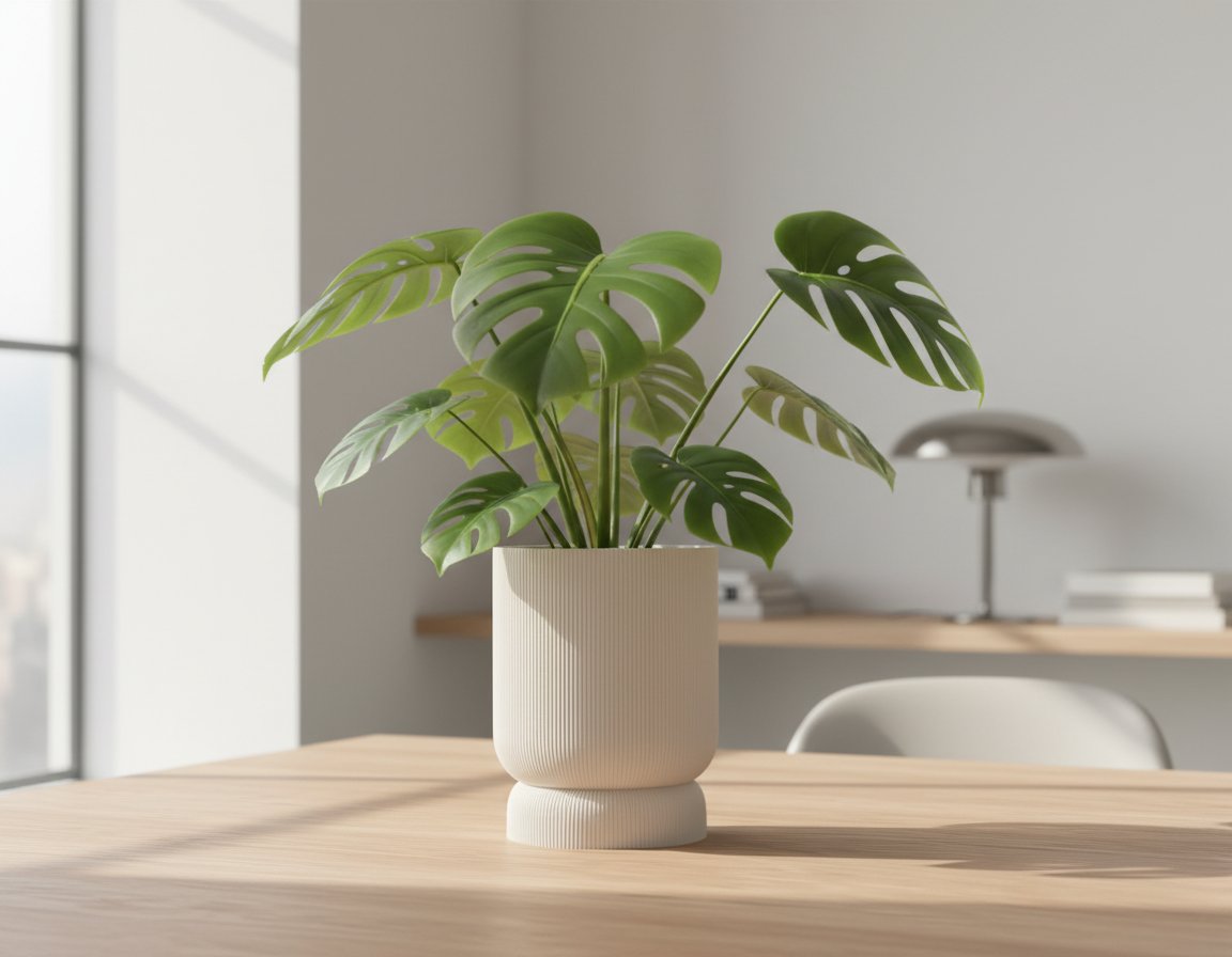 Maceta con bandeja de goteo