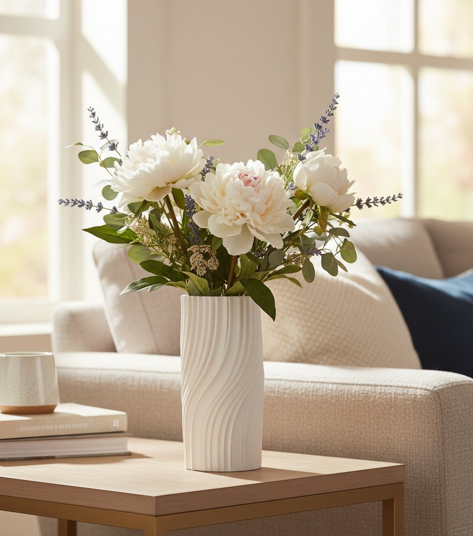 Jarron moderno retorcido