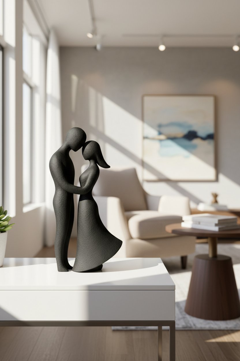 Estatua Hombre y mujer