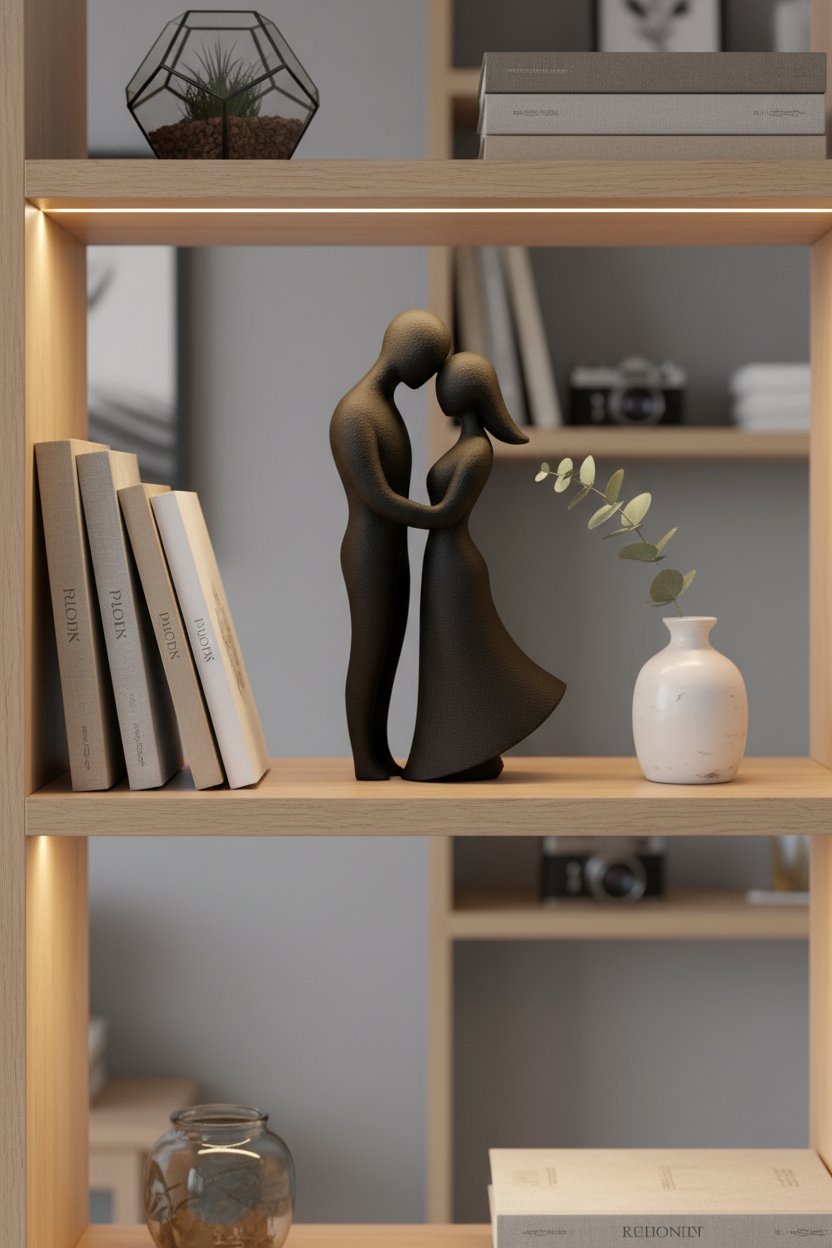 Estatua Hombre y mujer