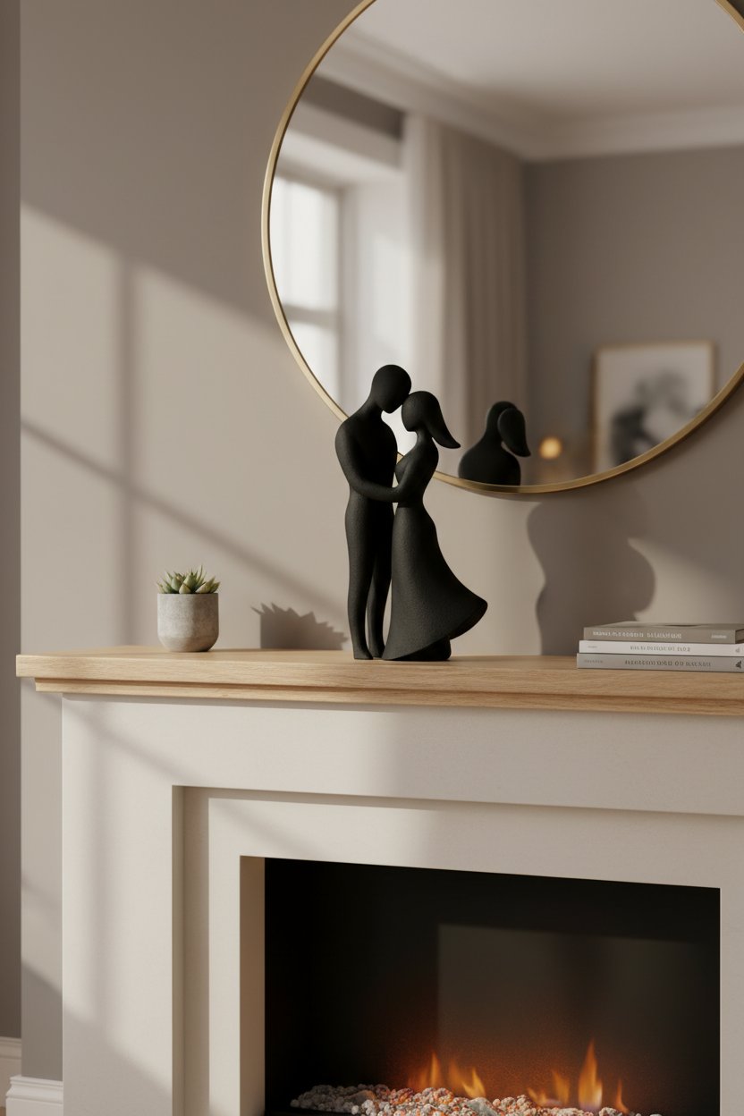 Estatua Hombre y mujer