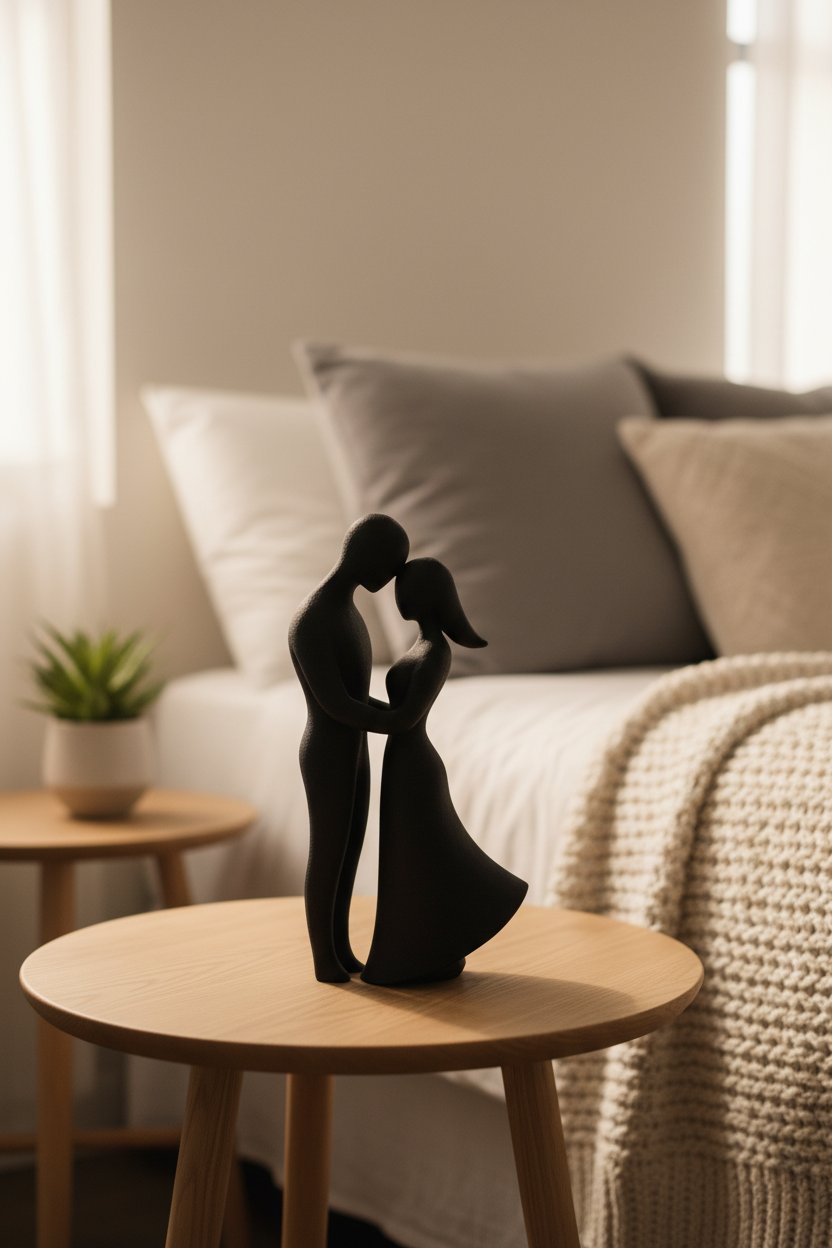 Estatua Hombre y mujer