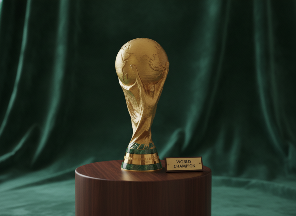 Copa del Mundo 36 cm Trofeo de Futbol
