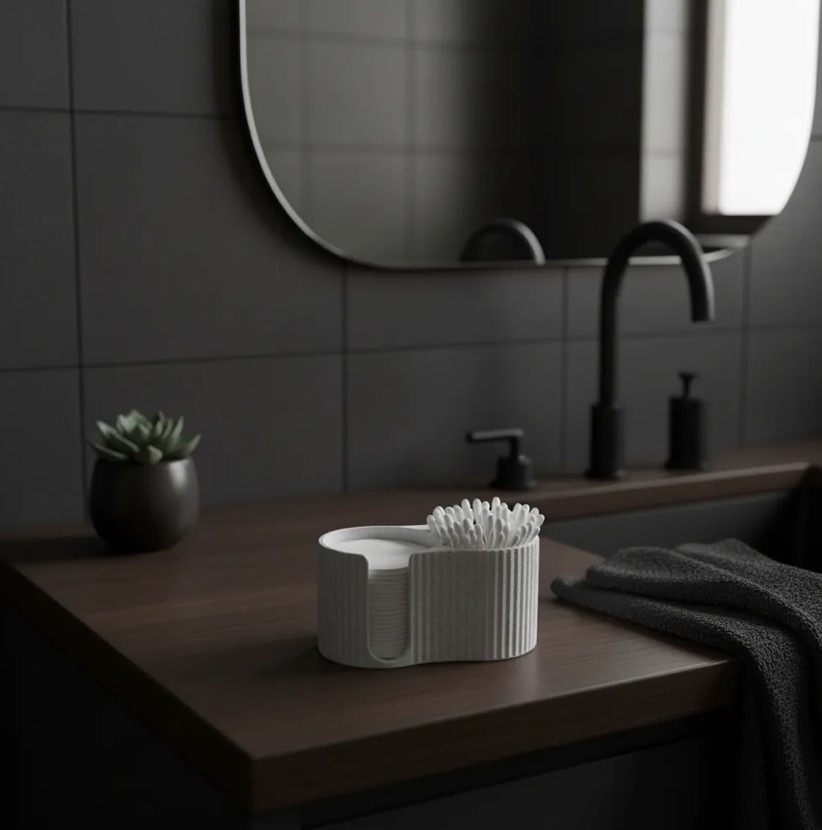 Porta Discos de Algodon